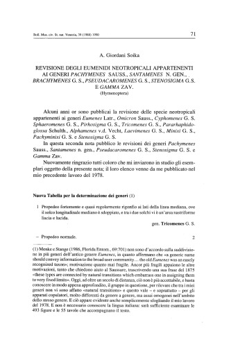 بازنگری eumenides نوتروپیک متعلق به جنس Pachymenes Sauss. ، Santamenes N. Gen. ، Brachymenes G. S. ، Pseudacaromenes G. S. ، Stenosigma G.S. و گاما زاو. یافت می