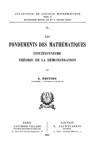 ﻿مبانی ریاضیات، شهودگرایی، نظریه اثبات