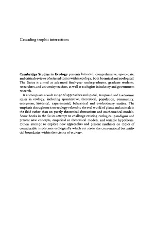 ﻿آبشار تروفیک در دریاچه ها