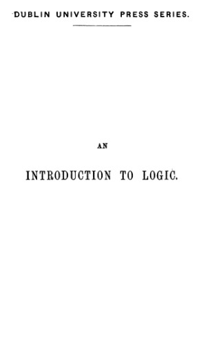 ﻿مقدمه ای بر منطق ، با فصل های تکمیلی