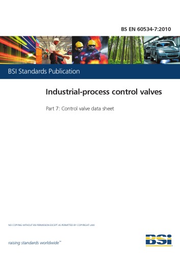 ﻿BS EN 60534-7:2010