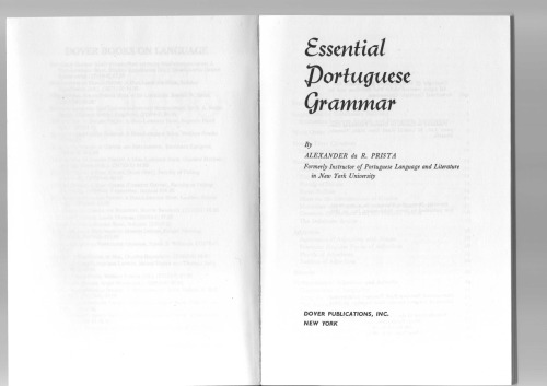 ﻿گرامر ضروری پرتغالی