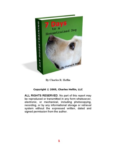 ﻿7 روز تا یک سگ آموزش دیده در خانه