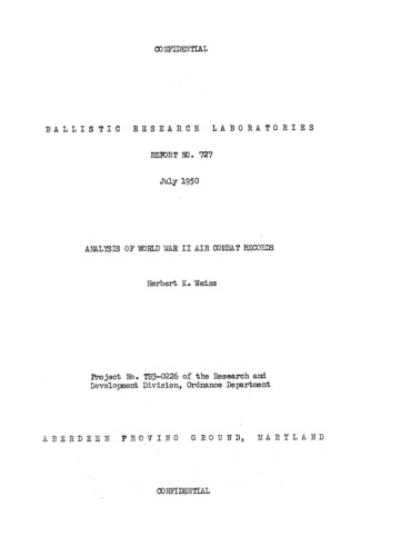 ﻿تجزیه و تحلیل جنگ جهانی دوم: سوابق نبرد هوایی