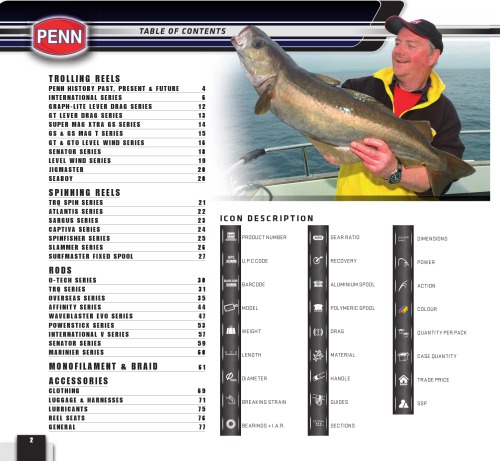 ﻿PENN – کاتالوگ