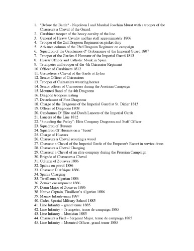 ارتش فرانسه قرن 19 (یکنواخت شناسی CD-2004-37)