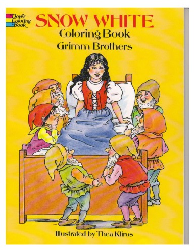 کتاب رنگ آمیزی برفی سریا: Dover Coloring Books