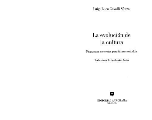 La Evolucion de La Cultura (نسخه اسپانیایی)