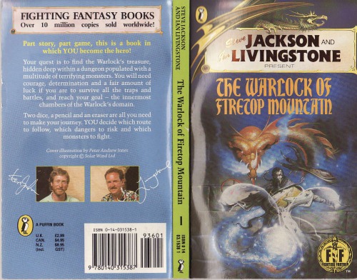 Warlock of Firetop Mountain - چاپ 2