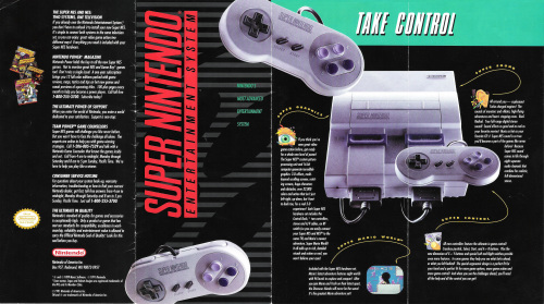 ﻿SNES - دفترچه کنترل را بگیرید