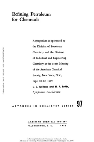 پالایش نفت برای مواد شیمیایی