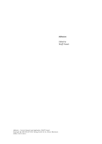 ﻿چسبندگی - تحقیقات و کاربرد فعلی