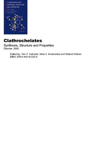 Clathrochelates .. سنتز ، ساختار و خواص
