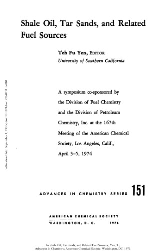 ﻿نفت شیل، شن های قیر، و منابع سوخت مرتبط