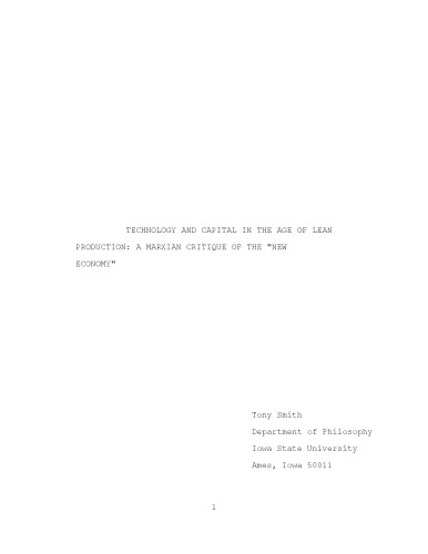 تکنولوژی و سرمایه در تولید نان: نقد مارکسیستی از 