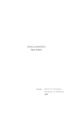 ﻿رویدادهای محاسبات [پایان نامه دکتری]