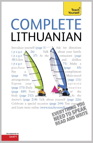 آموزش زبان خود را کامل لیتوانیایی
