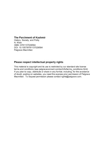 Parchment of Kashmir