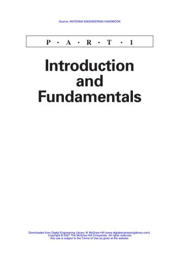 ﻿کتابچه راهنمای مهندسی آنتن، ویرایش چهارم