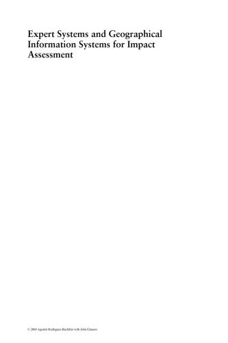 سیستم های خبره و سیستم های اطلاعات جغرافیایی برای ارزیابی اثرات