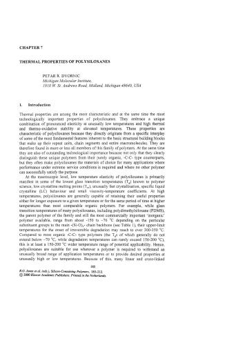 پلیمرهای حاوی سیلیکون: علم و تکنولوژی سنتز و کاربرد آنها