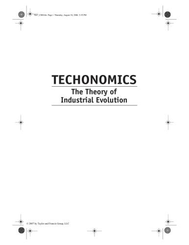 Techonomics: Theory of تکامل صنعتی (نوآوری صنعتی)
