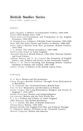 تاریخچه اتحادیه کارگری انگلیس ، 1700-1998