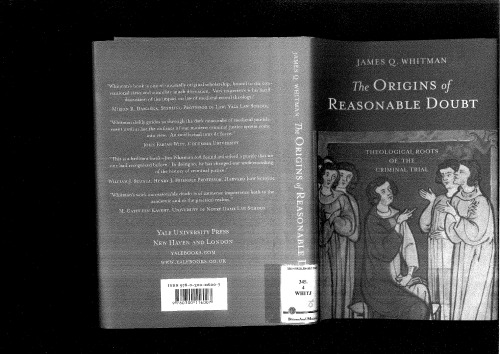ریشه های تردید معقول: ریشه های کلامی دادگاه جنایی