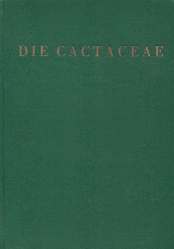 ﻿The Cactaceae/ 4, Cereoideae : (Boreocereeae)