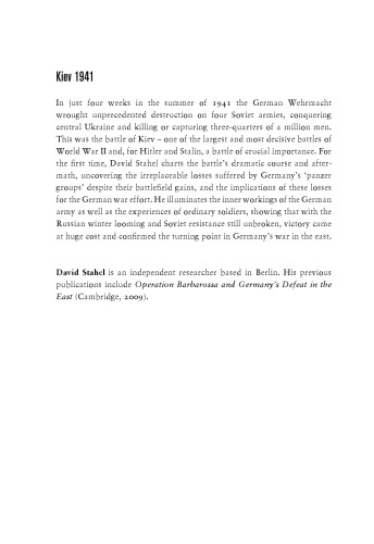 کیف 1941: نبرد هیتلر برای برتری در شرق