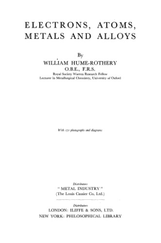 ﻿الکترون ، اتم ، فلزات و آلیاژها