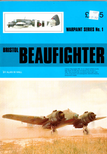 Bristol Beaufighter [سری شماره Warpaint شماره 1