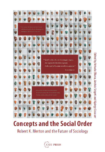 مفاهیم و نظم اجتماعی-رابرت K. مرتون و آینده جامعه شناسی