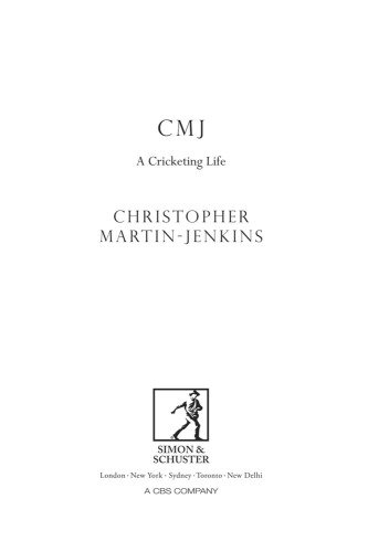 ﻿Cmj: A Cricketing Life [جلد گالینگور