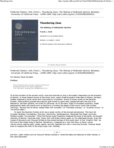 ﻿زئوس رعد و برق: ساخت باخترهای هلنیستی