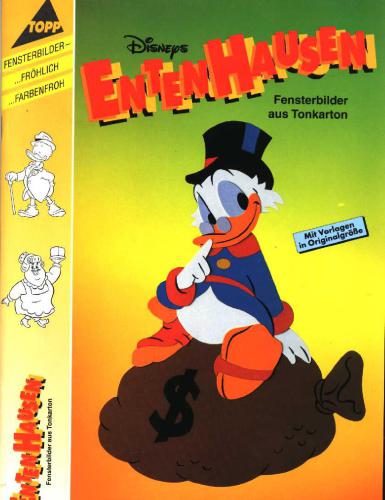 Duckburg. تصاویر پنجره مقوا