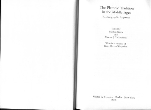 سنت افلاطونی در قرون وسطی: رویکرد دوکسوگرافی