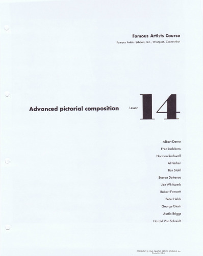 دروس دوره هنرمندان مشهور