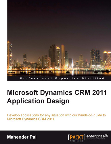 طراحی برنامه Microsoft Dynamics CRM 2011