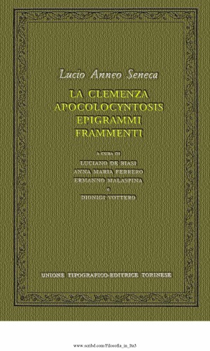 تمسخر Apocolocyntosis. Epigrammi. قطعات