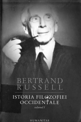 تاریخ فلسفه غربی ، جلد اول