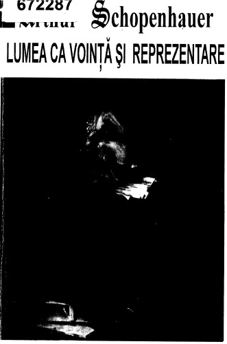 جهان به عنوان اراده و نمایندگی، جلد 1