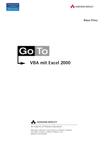 ﻿با Excel 2000 به VBA بروید: [جامع، عملی، نمونه محور]