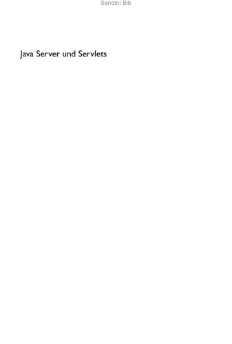 ﻿سرور جاوا و سرویس دهنده ها: ساخت برنامه های وب قابل حمل