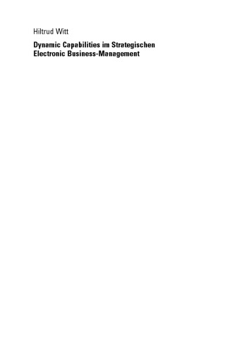 قابلیت های پویا در مدیریت استراتژیک تجارت الکترونیکی: عوامل ، خصوصیات و عوامل موفقیت