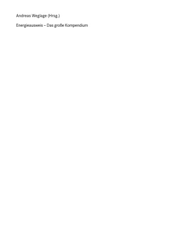 صدور گواهینامه انرژی ، جمع بندی بزرگ: اصول اولیه ، تهیه ، مسئولیت