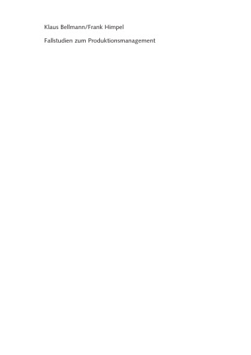 مطالعات موردی در مورد مدیریت تولید