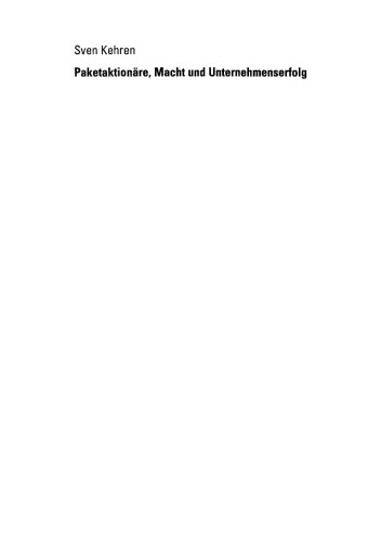 سهامداران بسته ، قدرت و موفقیت شرکت