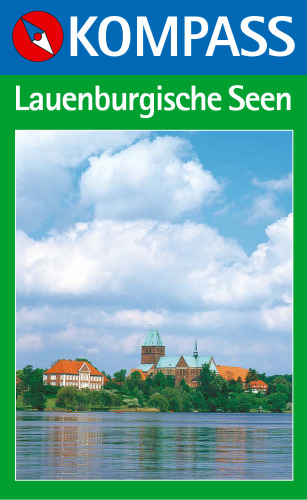 ﻿دریاچه های Lauenburg: Ratzeburg، Mölln، Schaalsee. 1:50000، نقشه پیاده روی و دوچرخه سواری با مسیرهای افسار، GPS دقیق