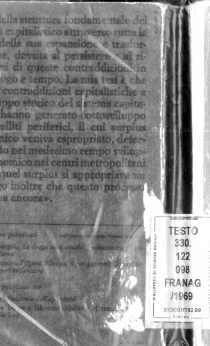 سرمایه داری و توسعه نیافتگی در آمریکای لاتین